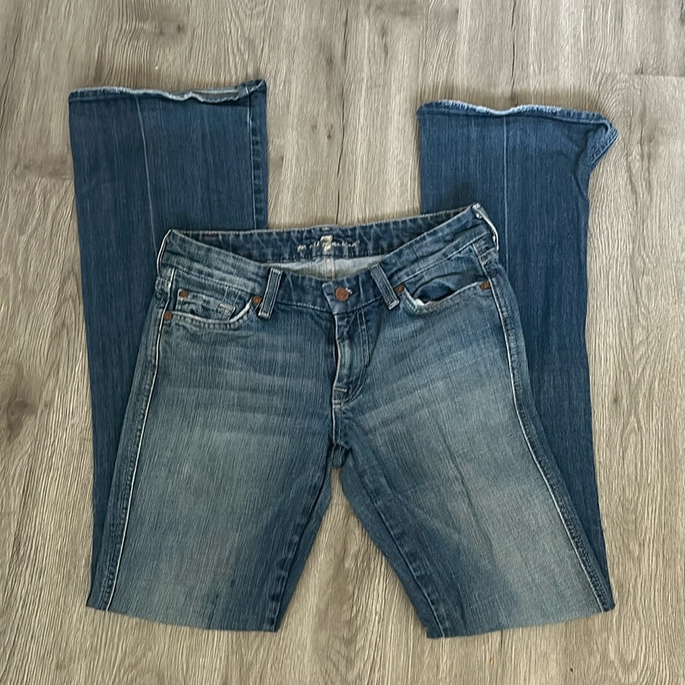 7 for all Mankind, medium wash, size 27